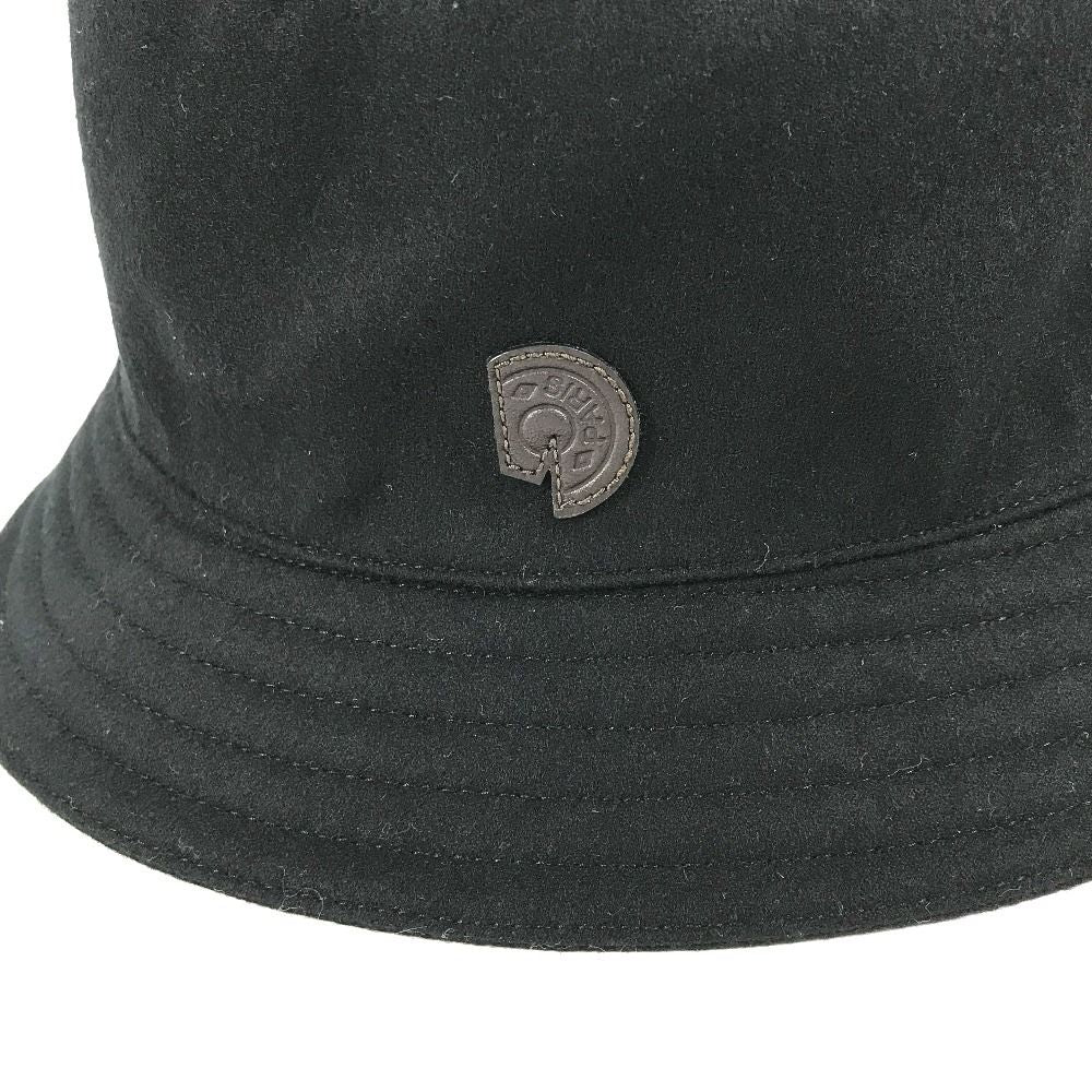 Hermes Hat Red Cru Cal Zel Wool Black — view 4