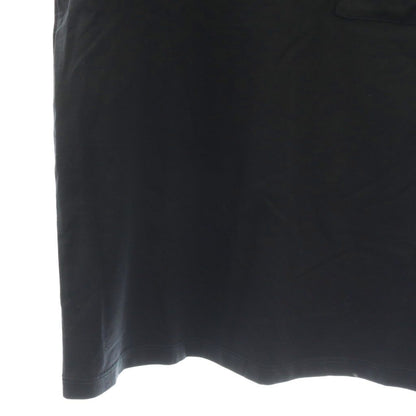 Max Mara White Tag T-Shirt Mlogo Crew Neck Black CX — view 4
