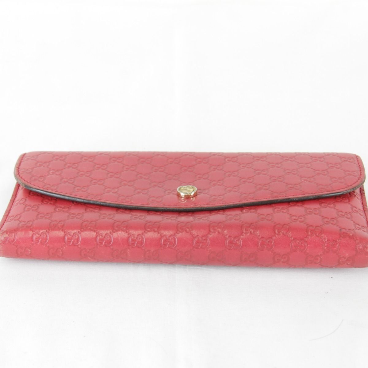Gucci 0416 Wallet Leather Red — view 7