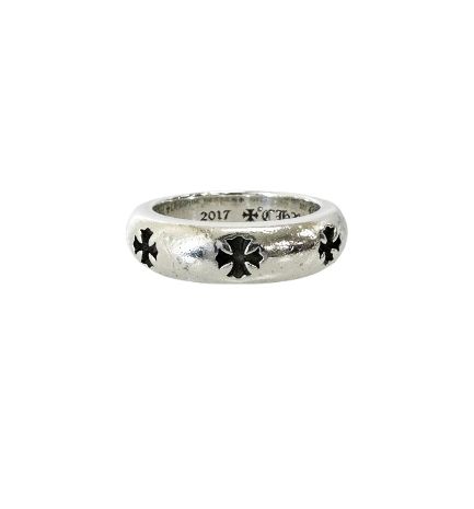 Chrome Hearts Negative CH Plus Ring 925 Sterling Silver
