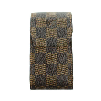 Louis Vuitton Cigarette Case Tobacco Pouch Smoking Equipment Damier Leather