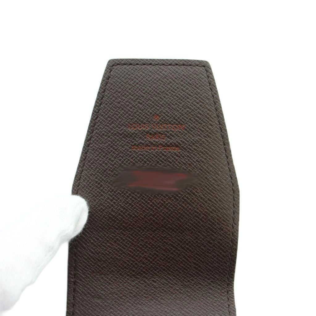 Louis Vuitton Cigarette Case Tobacco Pouch Smoking Equipment Damier Leather — view 6