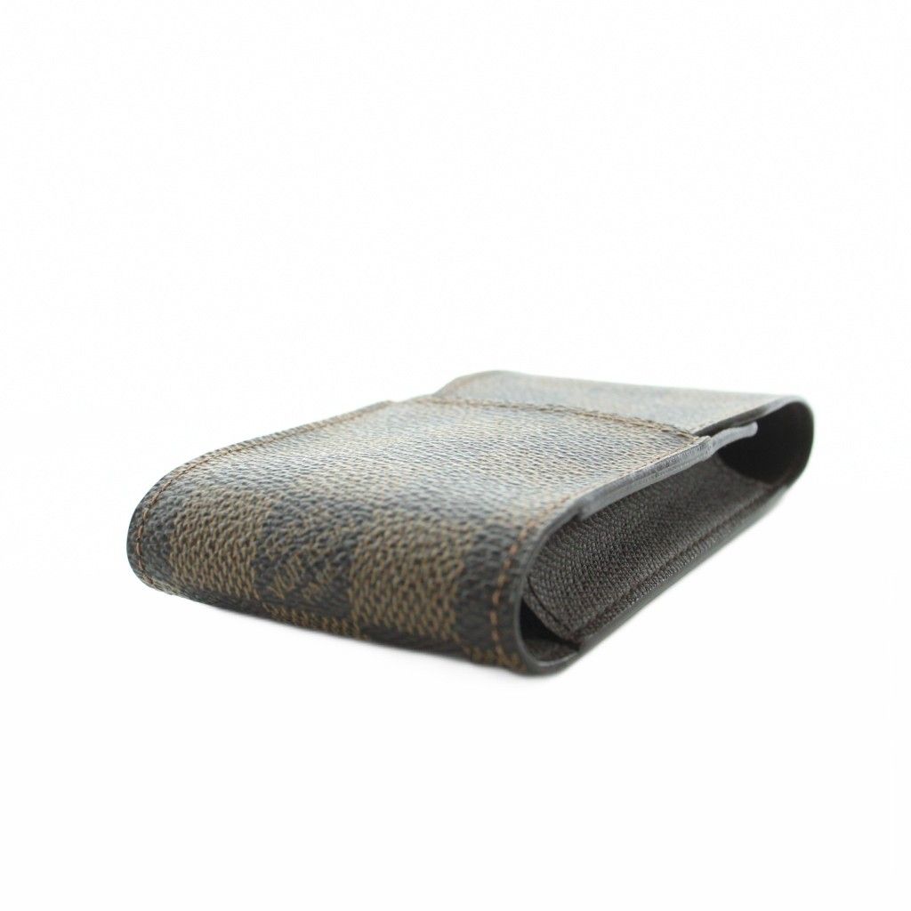 Louis Vuitton Cigarette Case Tobacco Pouch Smoking Equipment Damier Leather — view 4