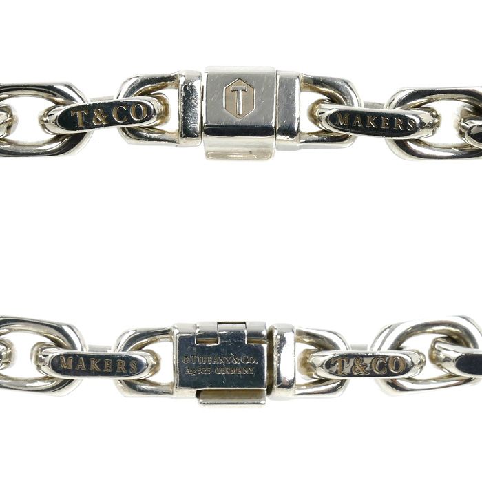 Tiffany & Co 18k Yellow Gold Makers Narrow Bracelet 20 cm — view 3