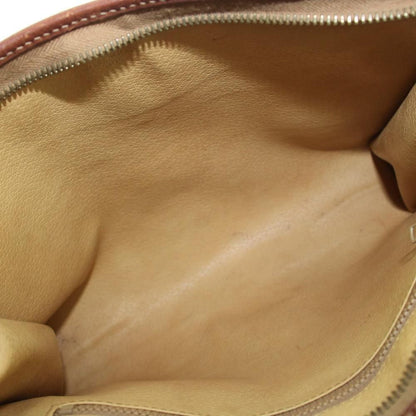Celine Clutch Second Party Macadam Leather Logo Brown — view 5
