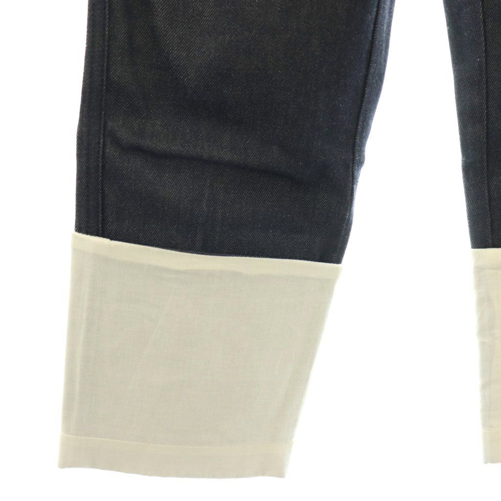 Loewe Fisherman Jeans Stone Wash Denim Pants 32 Indigo Ivory CX — view 4