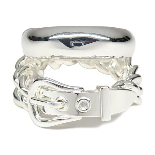 Hermes Ring Book le Series Inflexible 51 Silver
