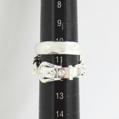 Hermes Ring Book le Series Inflexible 51 Silver — view 9