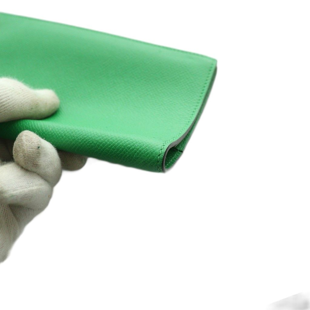 Hermes Agenda Vision Notebook Cover Case Green SS — view 7