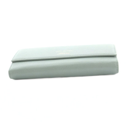 Gucci Flora Wallet Flap Coin Purse Light Blue — view 4