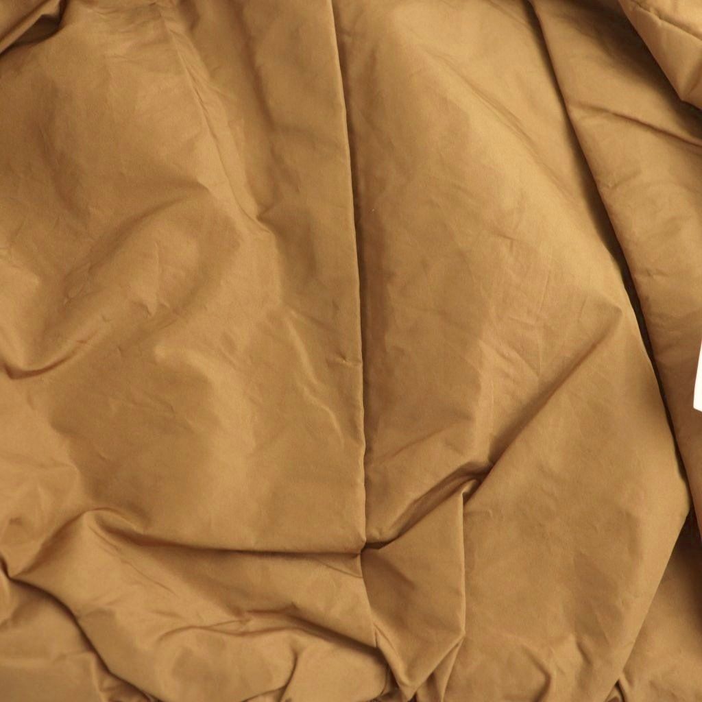 Max Mara Quilted Bomber Jacket Zip Up 34 Beige CX — view 4