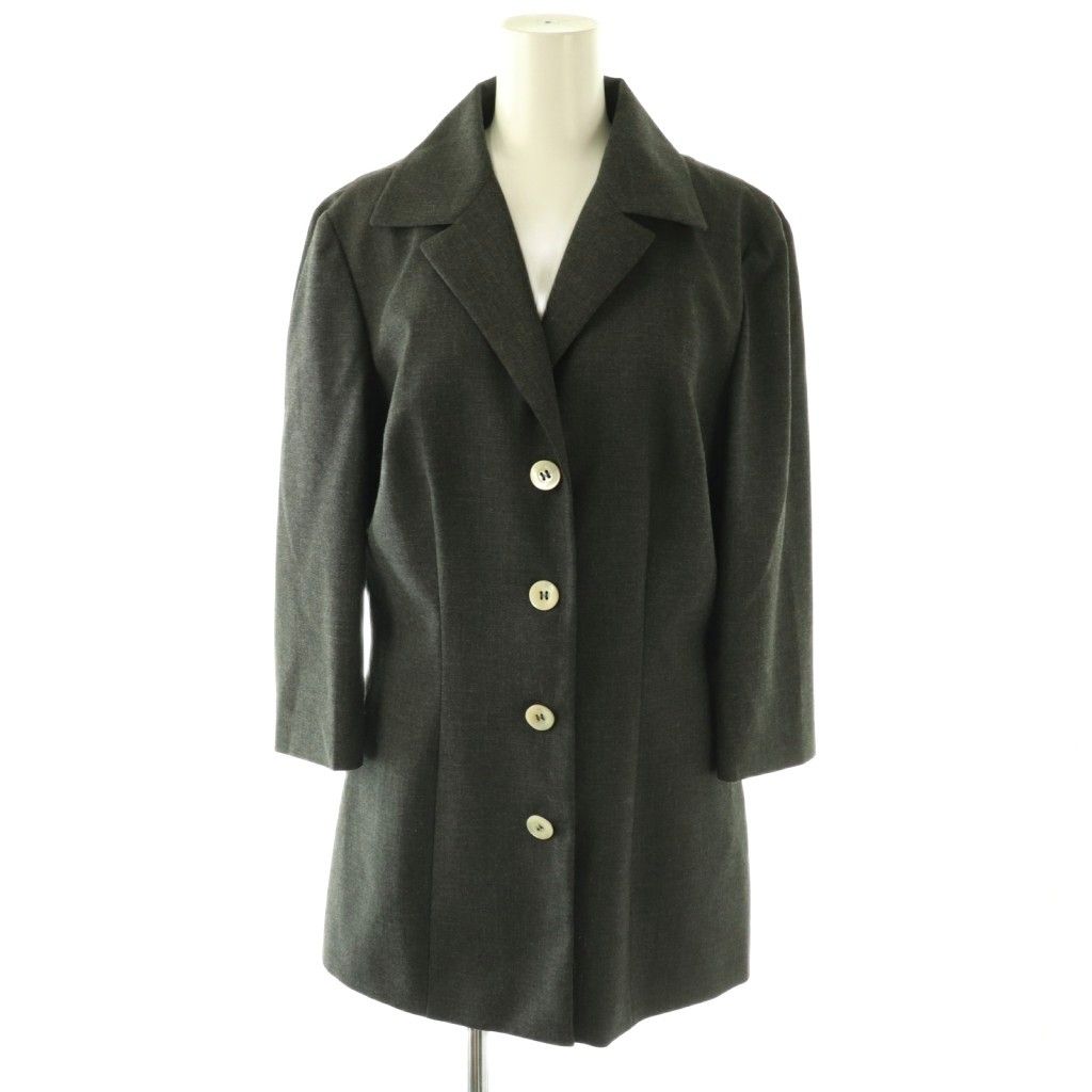 Dolce & Gabbana Suit Set Jacket Knee Length Skirt 46 Gray SY — view 2