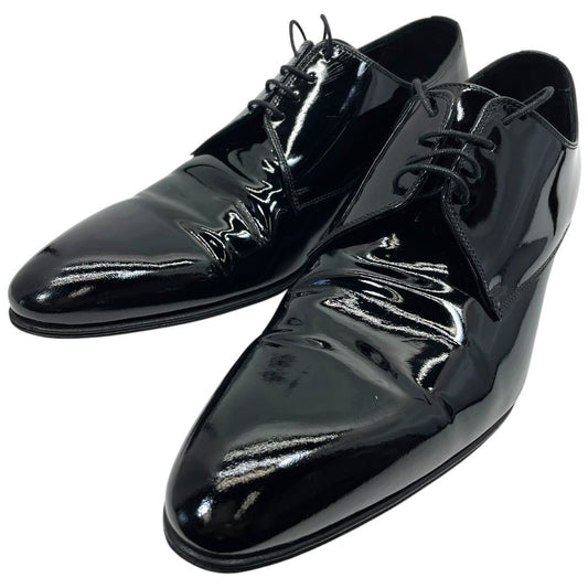 Dior Davi Shoes Business Patent Leather Black 40 Classic