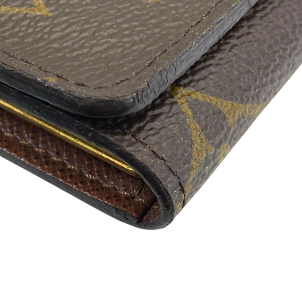Louis Vuitton 4 Monogram Multicles 4 Key Case Compact Leather Brown Sophisticati — view 3