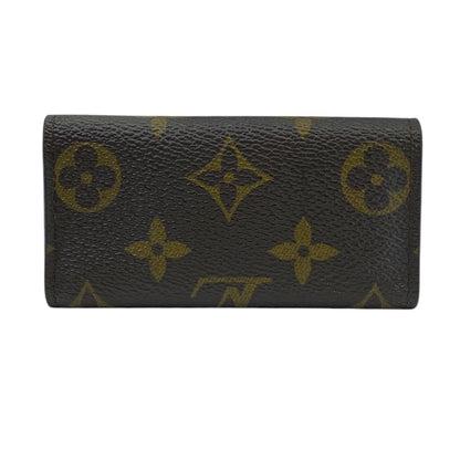 Louis Vuitton 4 Monogram Multicles 4 Key Case Compact Leather Brown Sophisticati — view 2