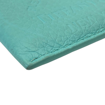 Tiffany & Co Return to Card Case Business Holder Era Heart Leather Blue — view 3