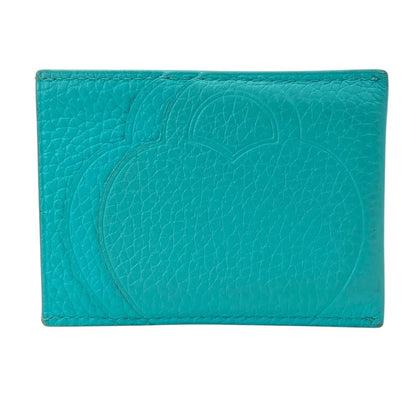 Tiffany & Co Return to Card Case Business Holder Era Heart Leather Blue — view 2