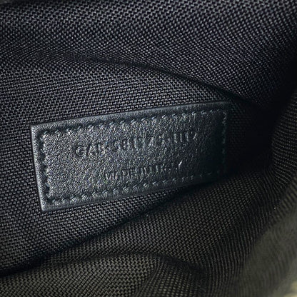Saint Laurent Belt Bag Logo Leather Metallic Silver Paris Sophistication Luxury — view 7