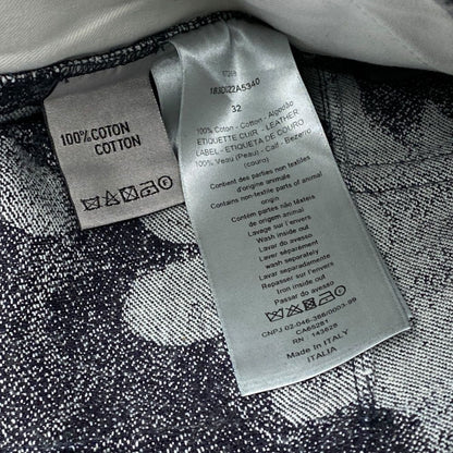Dior and Peter Doig Collaboration Denim Pants Jeans Camouflage Jacquard Cotton — view 8