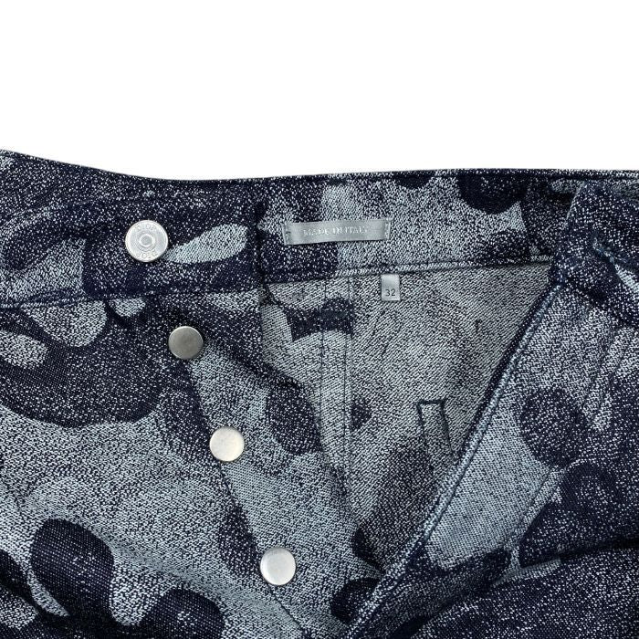 Dior and Peter Doig Collaboration Denim Pants Jeans Camouflage Jacquard Cotton — view 7