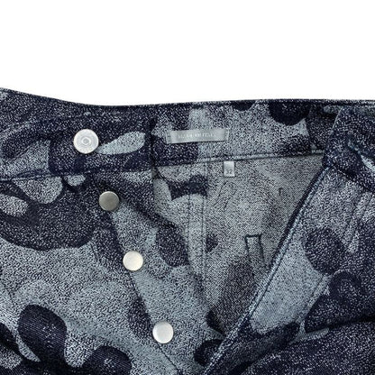 Dior and Peter Doig Collaboration Denim Pants Jeans Camouflage Jacquard Cotton — view 7