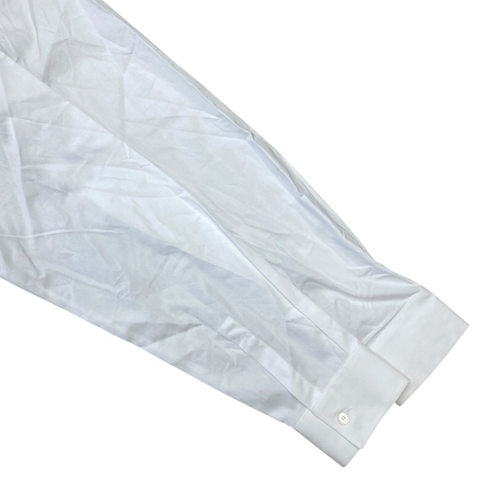 Dior Kenny Shaft Shirt Long Sleeve Face Embroidery Cotton White and Scharf 39: — view 5