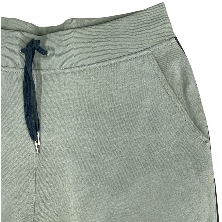 Hermes Side Line Trousers Jogger Pants Tapered Sweatshirt Green Yellow Sophistic — view 3