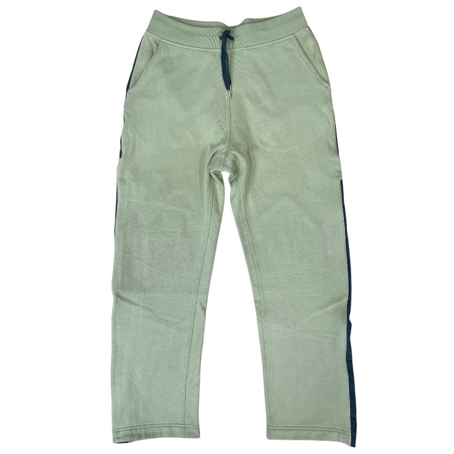 Hermes Side Line Trousers Jogger Pants Tapered Sweatshirt Green Yellow Sophistic