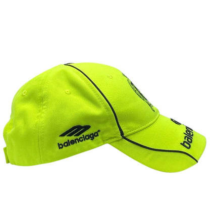Balenciaga Paris Soccer Cap Baseball Cap Hat White Logo L 59 cm Sophisticated — view 3