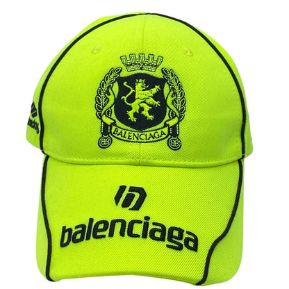 Balenciaga Paris Soccer Cap Baseball Cap Hat White Logo L 59 cm Sophisticated — view 2