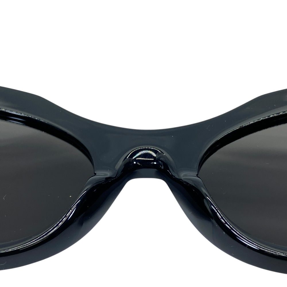 Balenciaga Sunglasses Hourglass Round Eyewear Black Acetate Sophistication — view 9