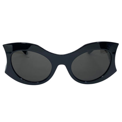 Balenciaga Sunglasses Hourglass Round Eyewear Black Acetate Sophistication — view 2