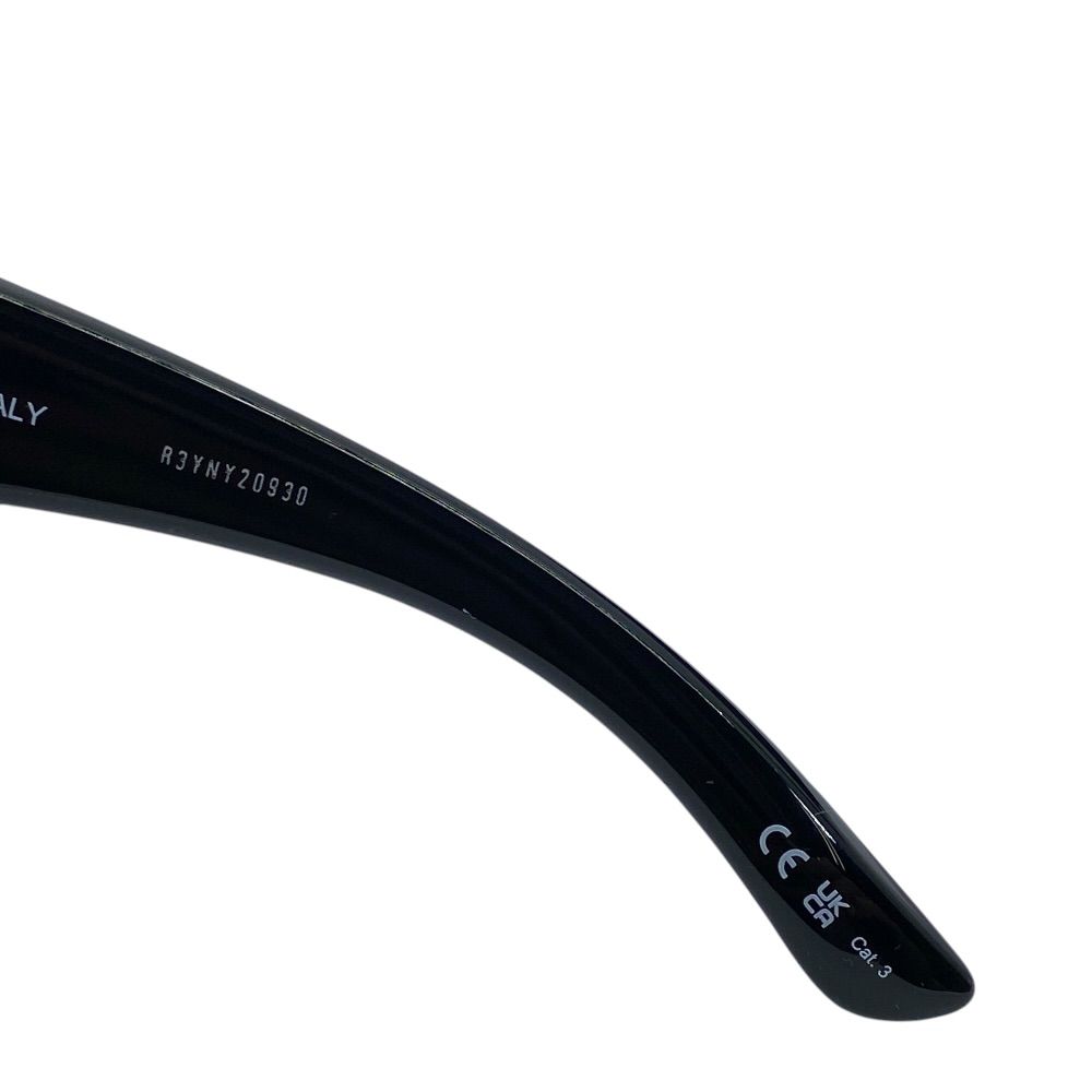 Balenciaga Sunglasses Hourglass Round Eyewear Black Acetate Sophistication — view 7
