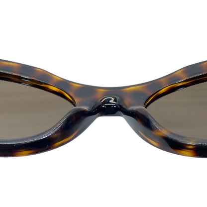Balenciaga Sunglasses Hourglass Round Eyewear Brown Tortoiseshell Acetate — view 7