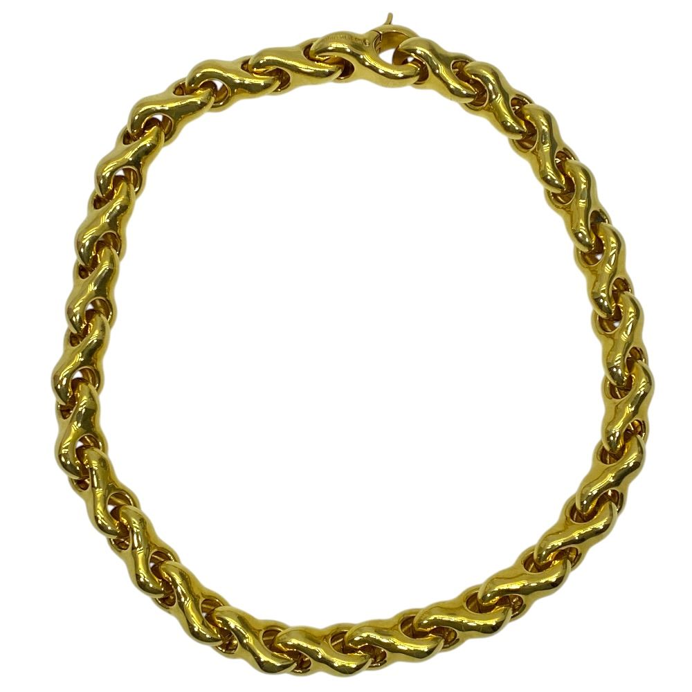 Balenciaga Chain Necklace Gold Metal Classic Sophisticated Luxury Glamorous
