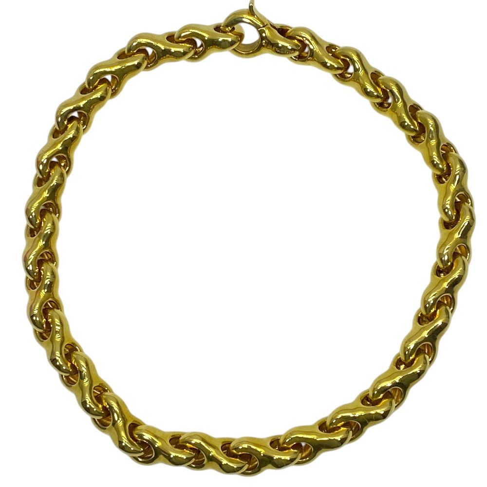 Balenciaga Chain Necklace Gold Metal Classic Sophisticated Luxury Glamorous — view 2