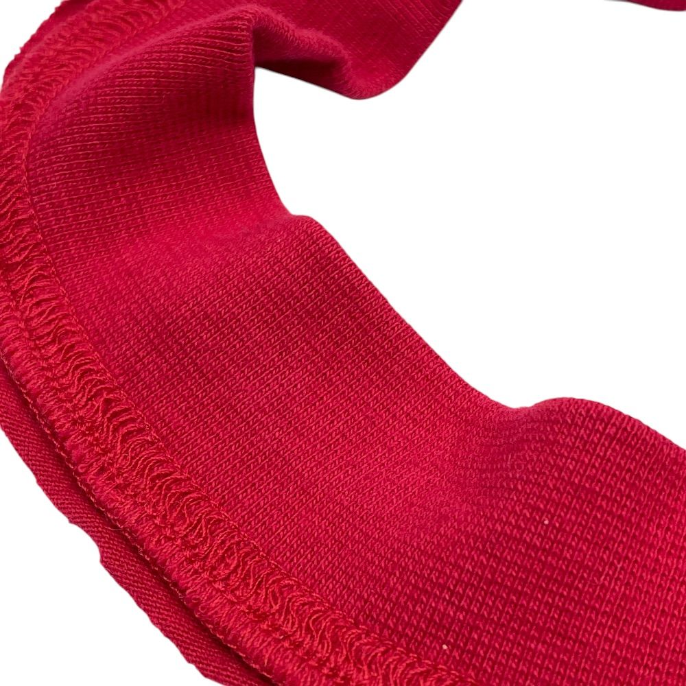 Balenciaga Choker Necklace Red Black Logo Cotton M Sophistication Luxury Casual — view 5