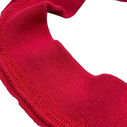 Balenciaga Choker Necklace Red Black Logo Cotton M Sophistication Luxury Casual — view 5
