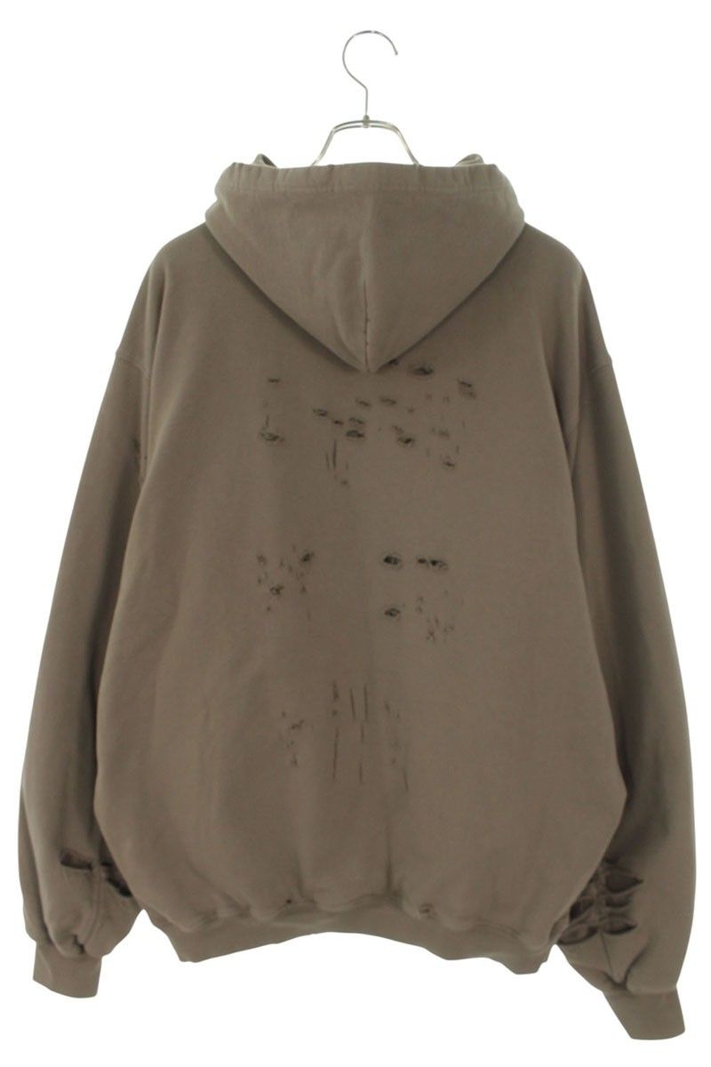 Balenciaga Destroyed Pullover Hoodie Xxs — view 2