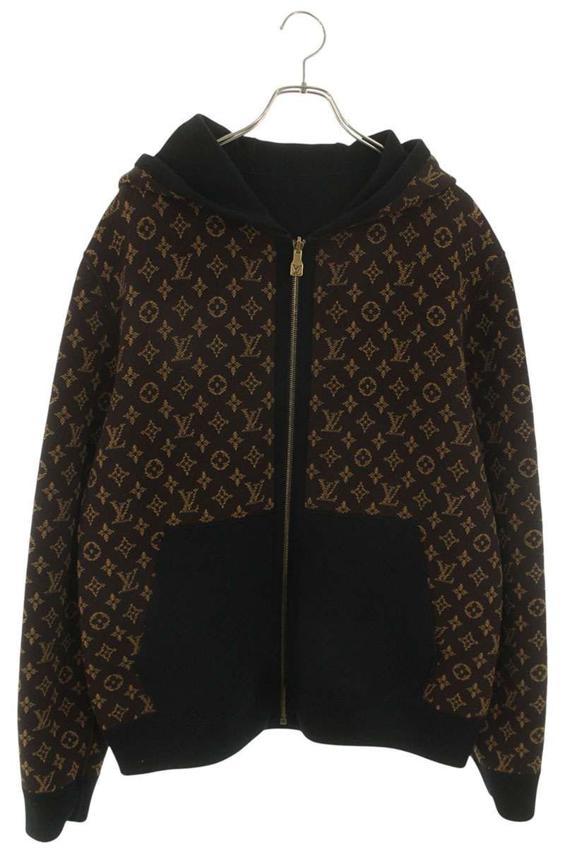 Louis Vuitton Wmq Monogram Reversible Hoodie — view 3