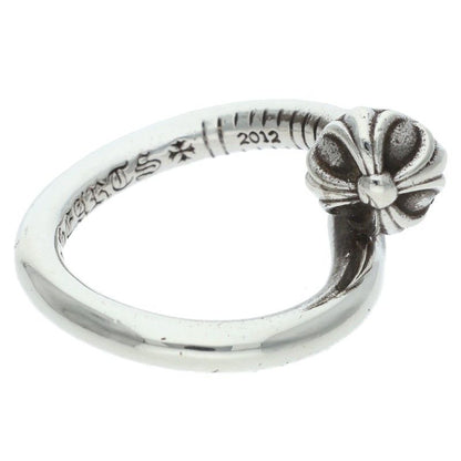 Chrome Hearts Nail Crsball Cross Ball Silver Ring — view 5