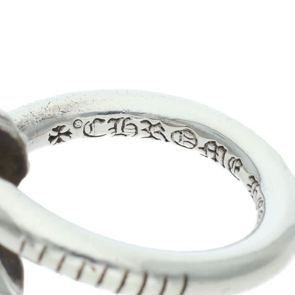 Chrome Hearts Nail Crsball Cross Ball Silver Ring — view 4