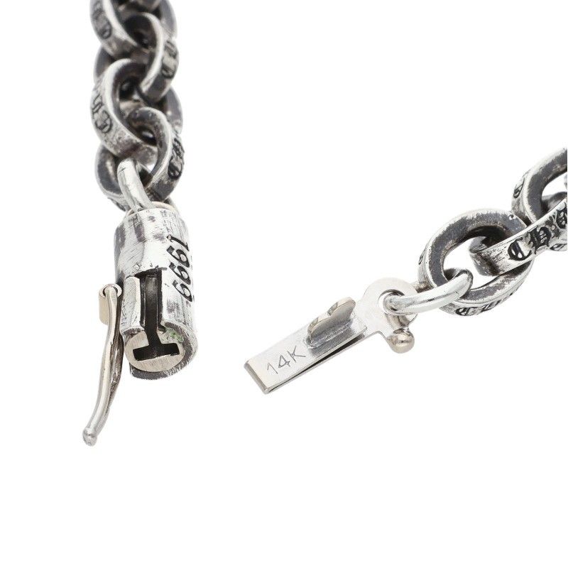 Chrome Hearts Paper Chain 20 Silver Necklace — view 5