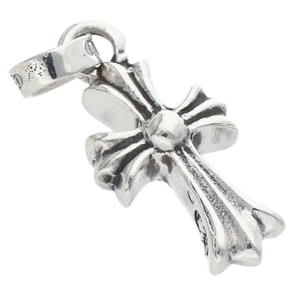 Chrome Hearts Crs Baby Fat Charm Silver Necklace Top — view 5