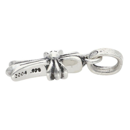 Chrome Hearts Crs Baby Fat Charm Silver Necklace Top — view 4