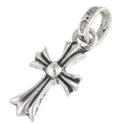 Chrome Hearts Crs Baby Fat Charm Silver Necklace Top — view 2