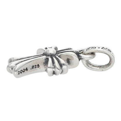 Chrome Hearts Crs Baby Fat Charm Silver Necklace Top — view 4