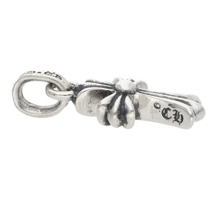 Chrome Hearts Crs Baby Fat Charm Silver Necklace Top — view 3