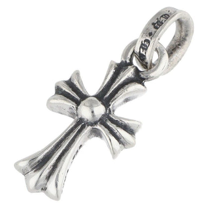 Chrome Hearts Crs Baby Fat Charm Silver Necklace Top — view 2