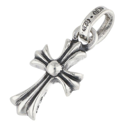 Chrome Hearts Crs Baby Fat Charm Silver Necklace Top